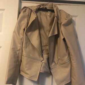 Vegan leather jacket